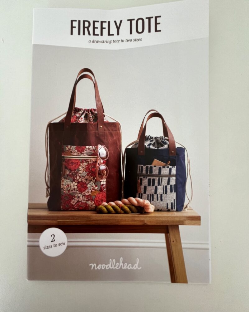 Noodlehead Taske mønster - Firefly tote