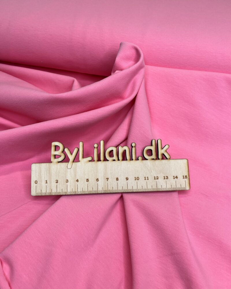 Jersey - ensfarvet - Pink