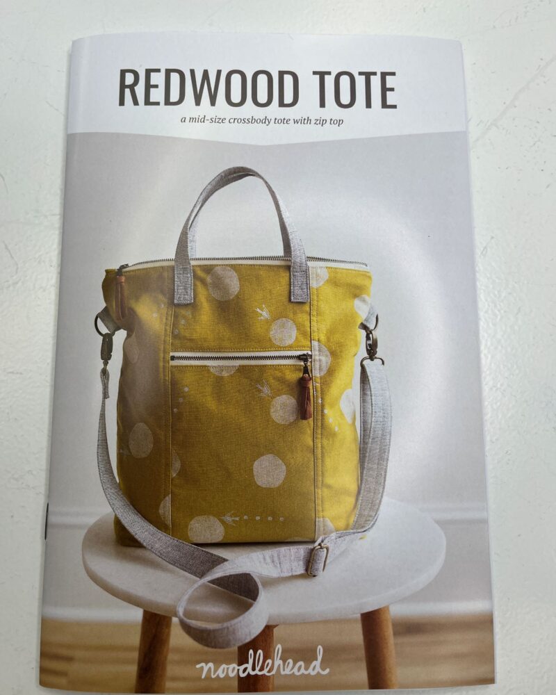Noodlehead Taske mønster - Redwood Tote