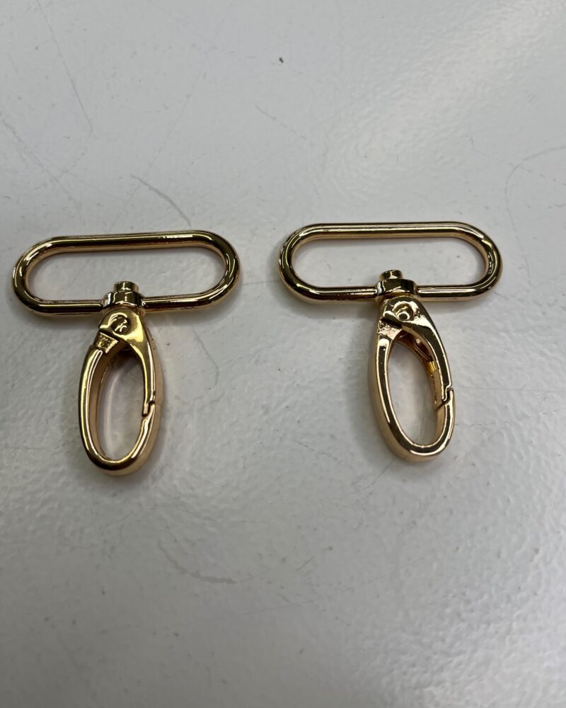 Karabinhager - 38 mm - Guld