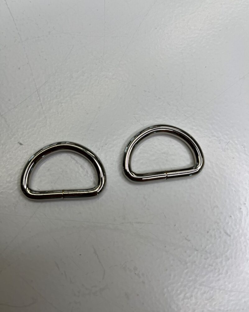 D-Ringe - 25 mm - Nikkel