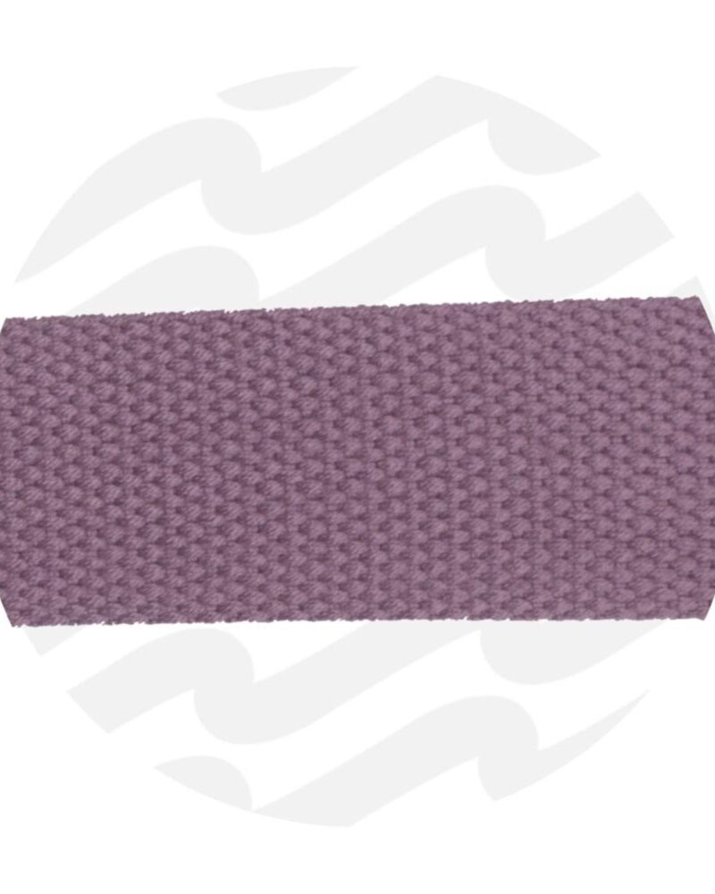 Gjordbånd - 25 mm -  1,5 m - Smokey aubergine
