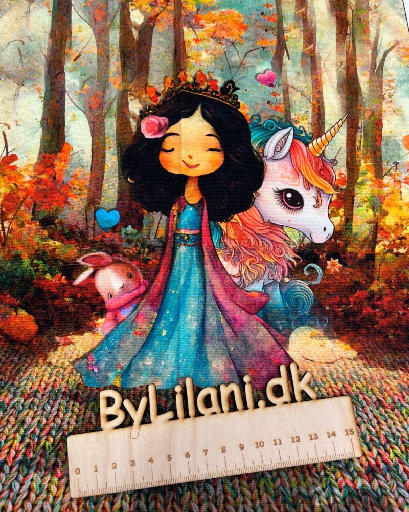 Digital panel print rygsæk - Børn -  Enhjørning