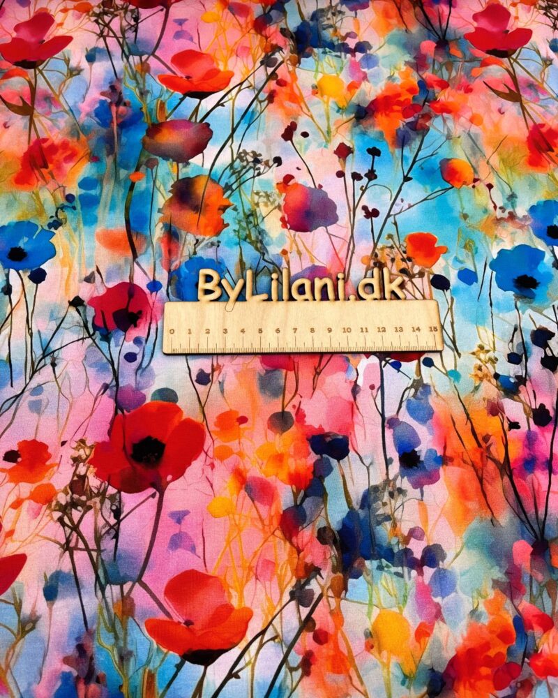 Jersey - Digital print - Blomsterhav