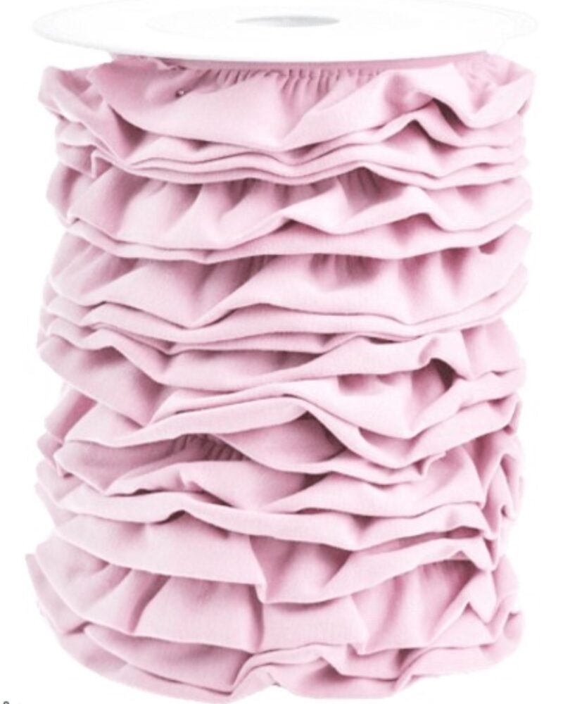 Flæsebånd - Lys Pink