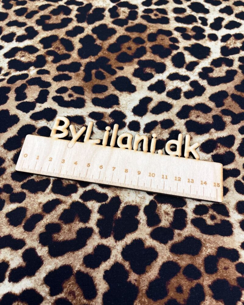 Jersey - Bambus  - Print - Leopard