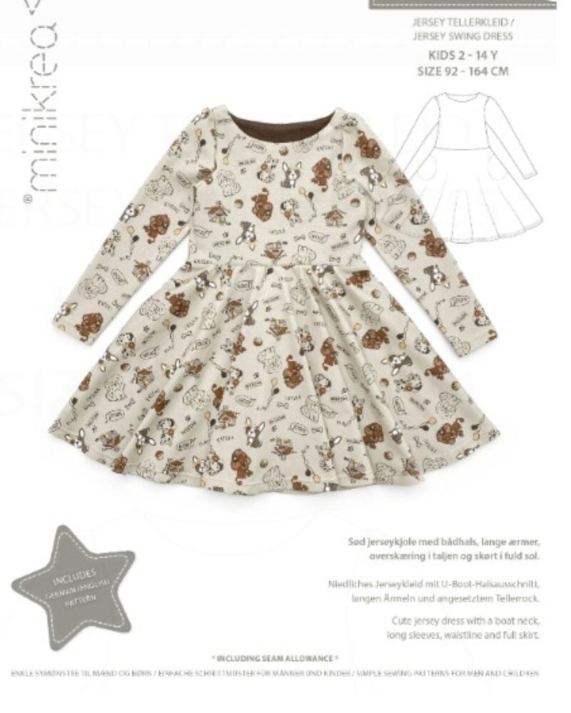 Minikrea - Jersey swing kjole - Kids