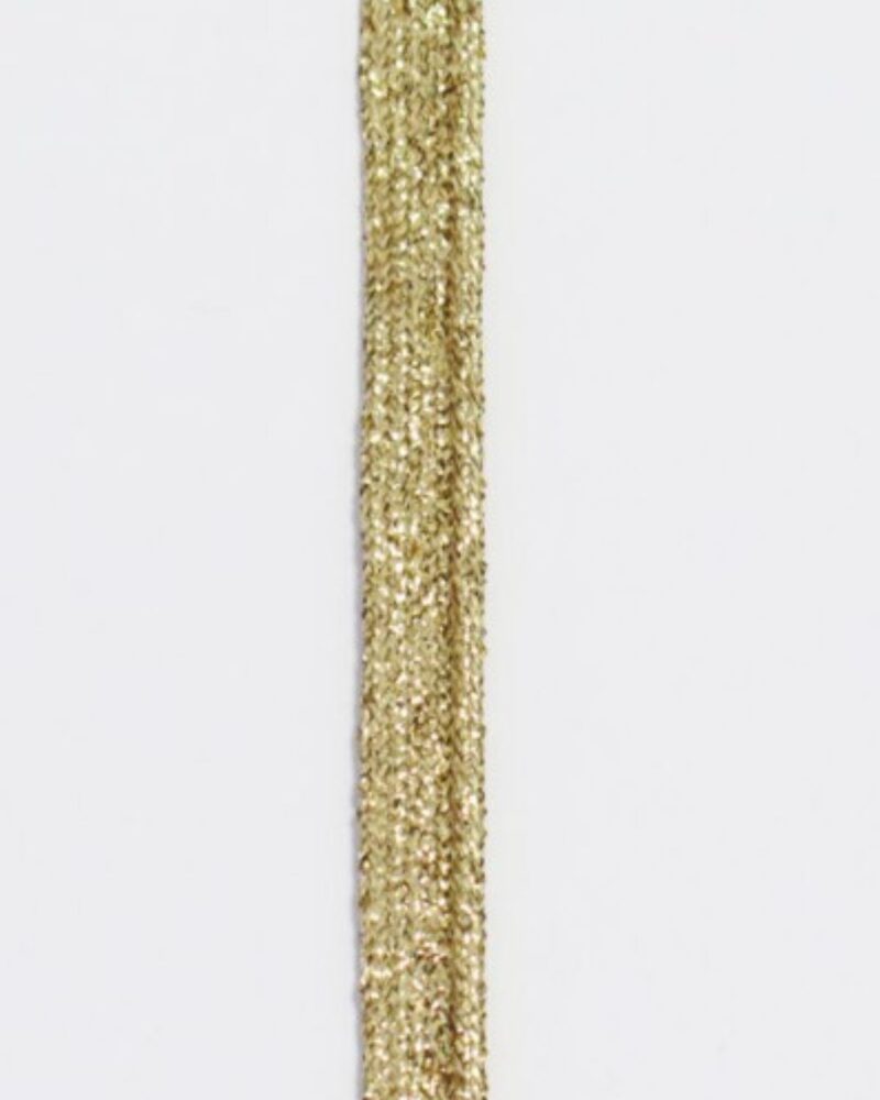 PipingBånd - Lurex - 8 mm - Guld