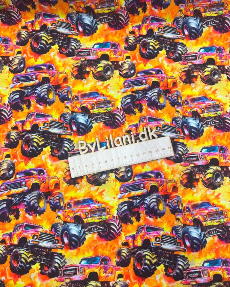 Jersey  – Stof rest -  Monster Truck