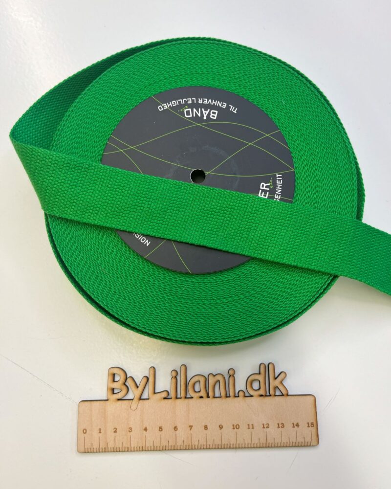 Gjordbånd - 40 mm - Græs Grøn