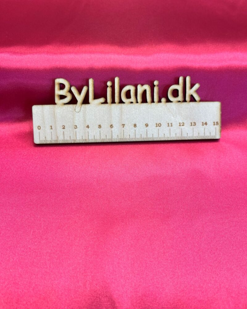 Satin Silk Foer - Mørke Pink