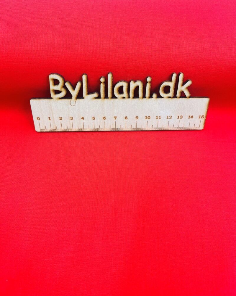 Bambus Jersey  – Stof rest - Rød
