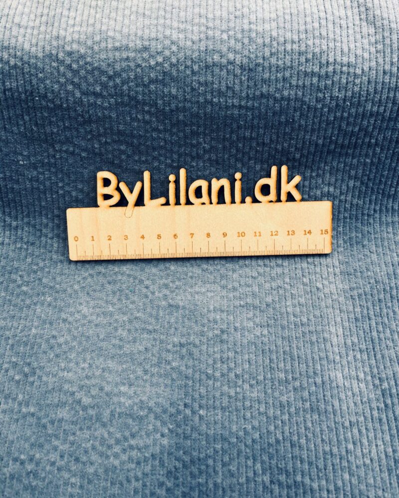Fløjl - Blå