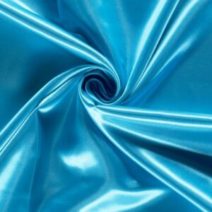 Satin Silk Foer - Aqua