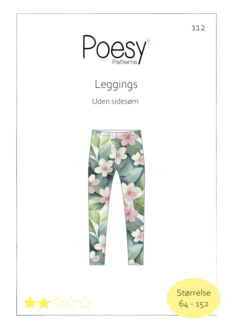 Poesy - Leggings Uden sidesøm